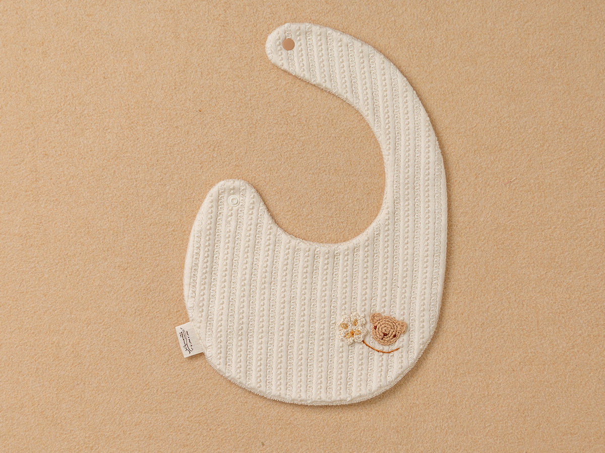 スタイ/手編みモチーフ くま・うさぎ – My little tailor - Amorosa