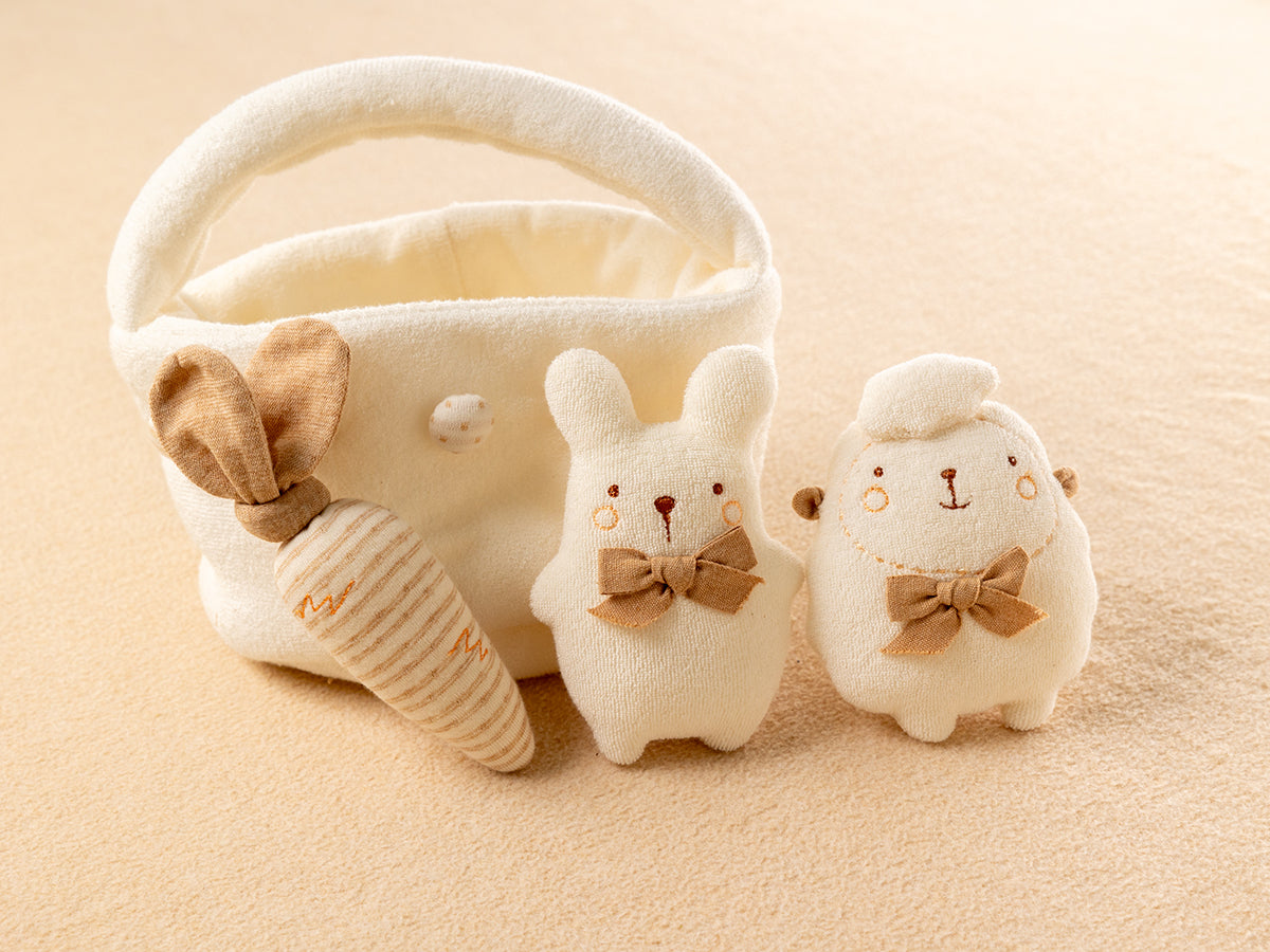 にぎにぎバスケット/（A：くま・ひつじ・きのこ）（B：うさぎ