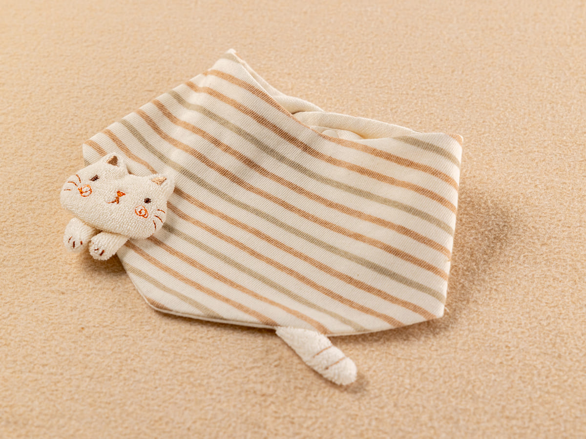 三角スタイ/にこにこ くま・うさぎ・ひつじ・ねこ – My little