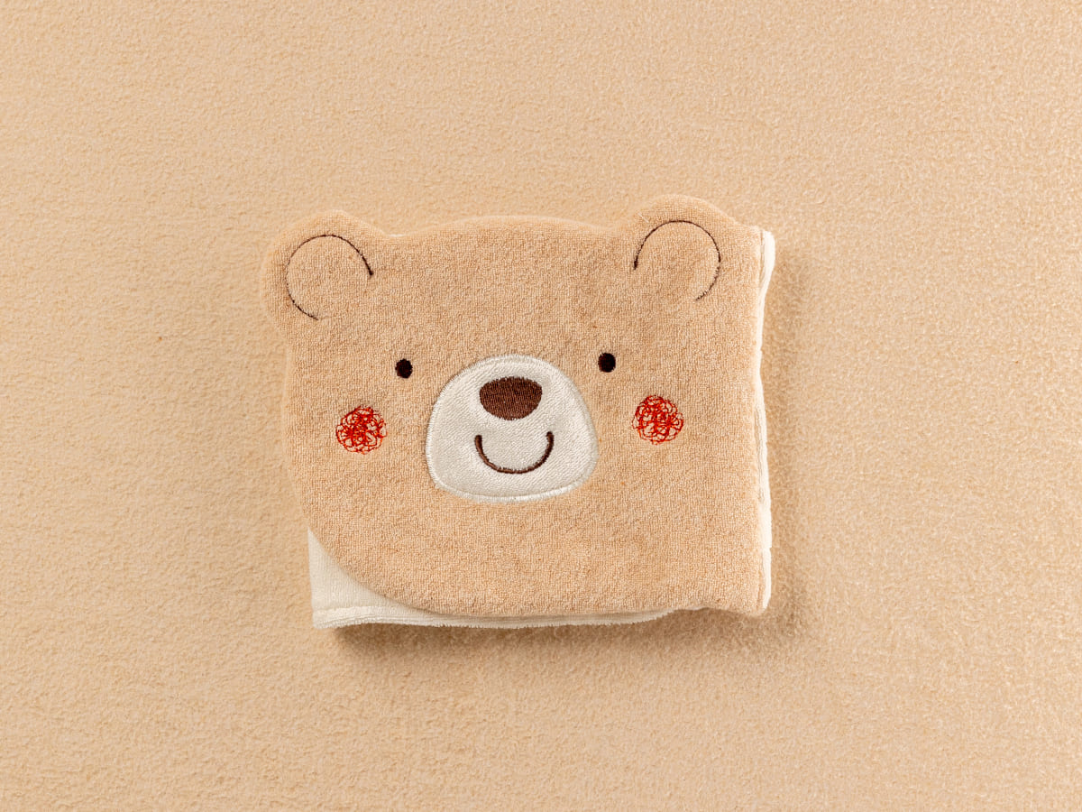 はらまき/くまのコットン モカ・生成り – My little tailor - Amorosa