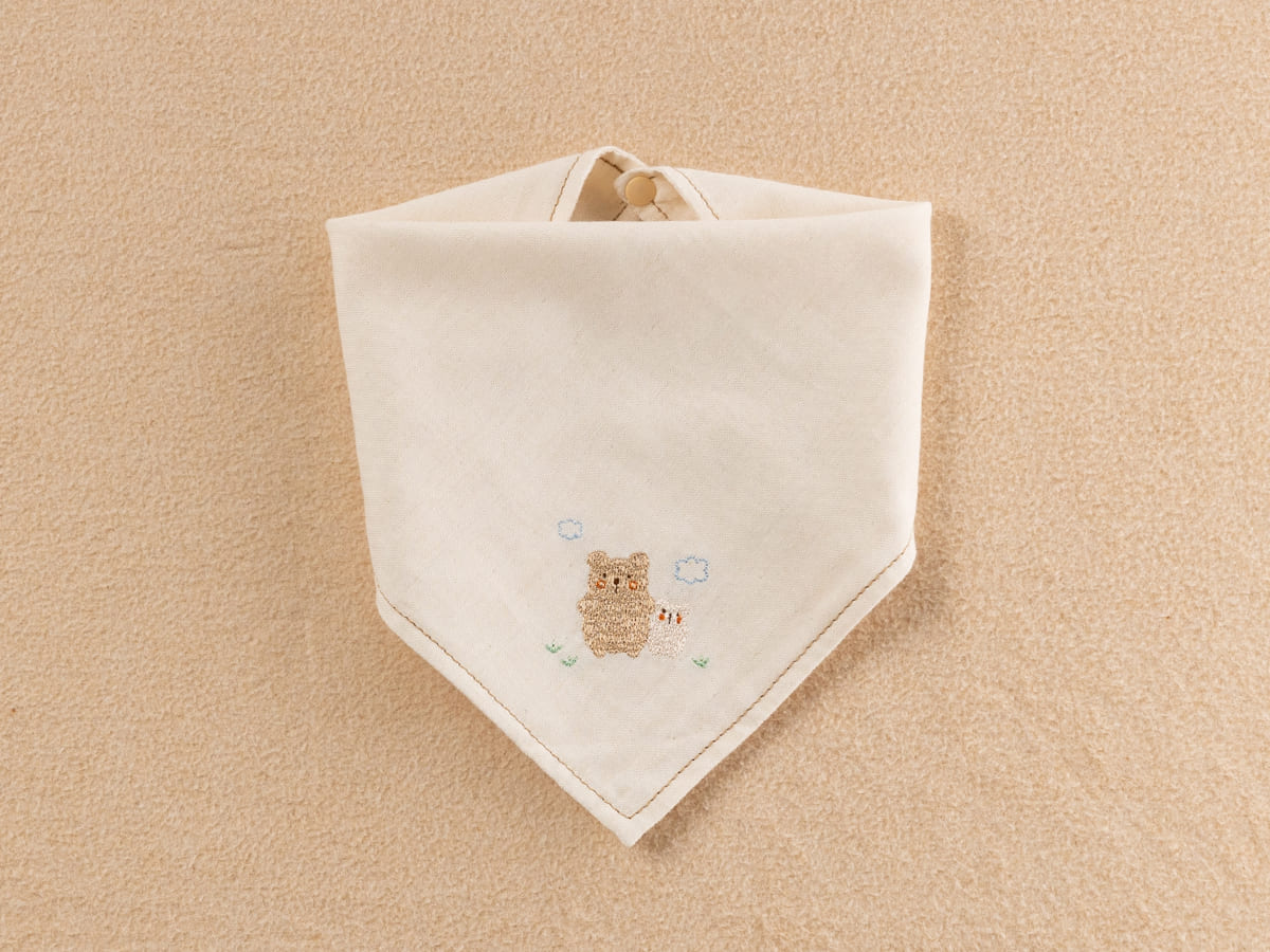 ガーゼハンカチスタイ/くま・ひつじ – My little tailor - Amorosa