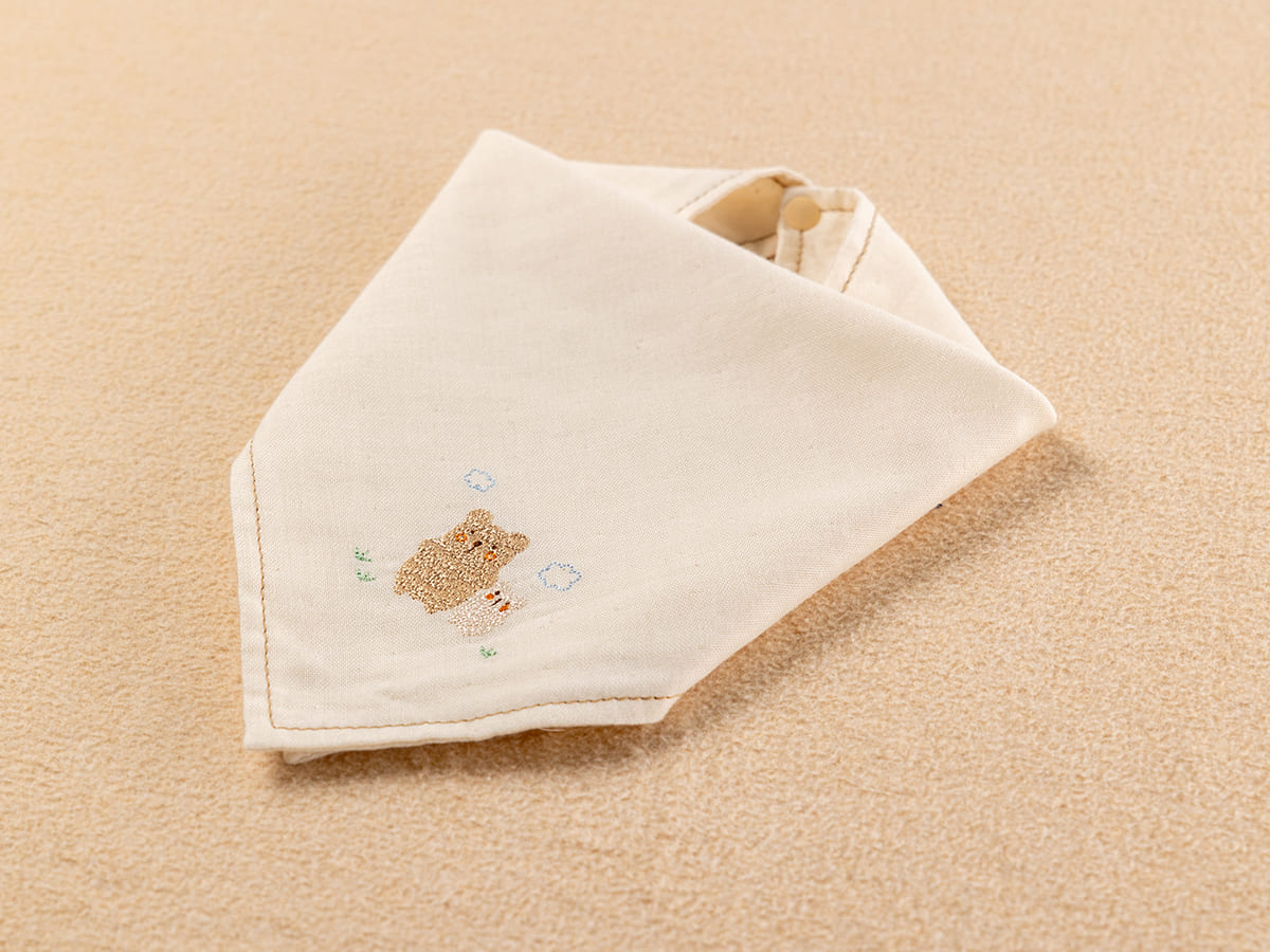ガーゼハンカチスタイ/くま・ひつじ – My little tailor - Amorosa