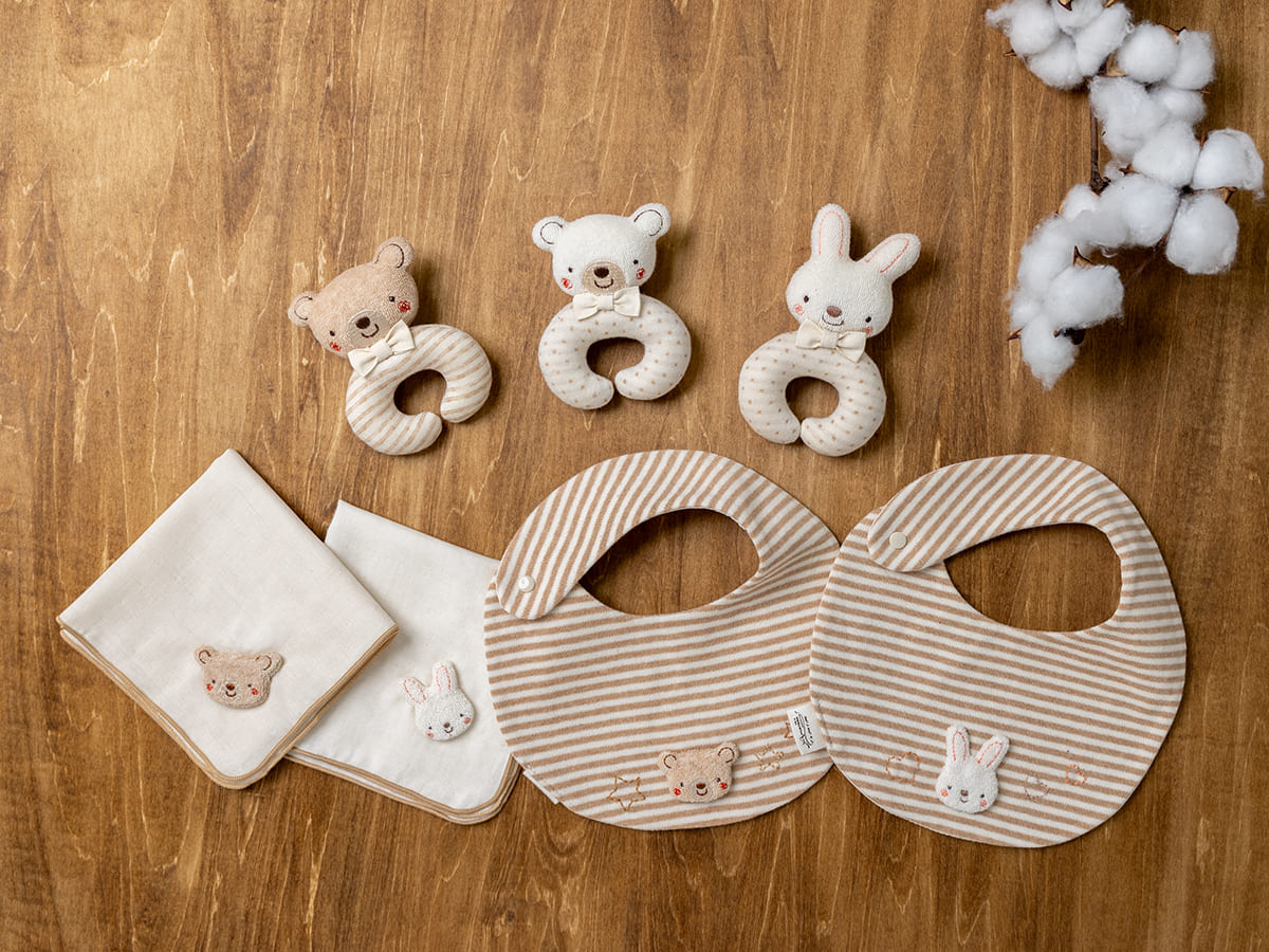 スタイ/小さな動物 くま・うさぎ – My little tailor - Amorosa mamma