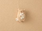 【まもナビ会員様限定】【ギフトボックス付】ママだっこクマのバスポンチョセット tak058