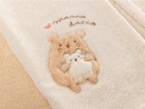 【まもナビ会員様限定】【ギフトボックス付】ママだっこクマのバスポンチョセット tak058