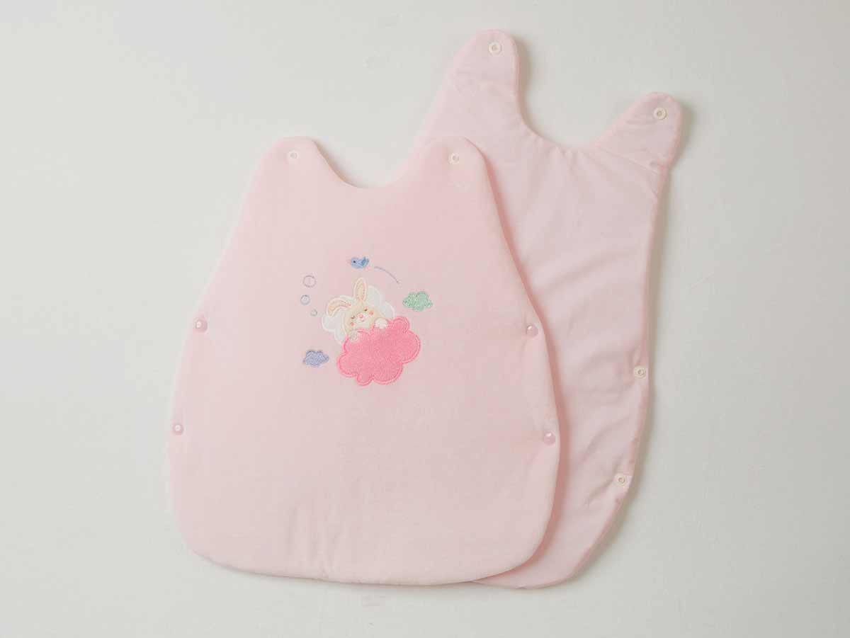 ベロアのラミケットスリーパー/ねんねウサギ – My little tailor