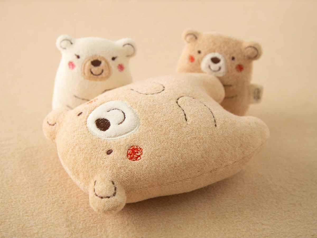 にぎにぎ/くまのリネン S・M・L – My little tailor - Amorosa mamma