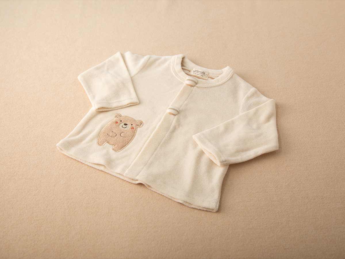 メルモ　ロボホンアウトフィット　クマちゃんカーディガン　帽子2着セット メルモ様専用 ロボホンアウトフィット クマちゃんカーディガン