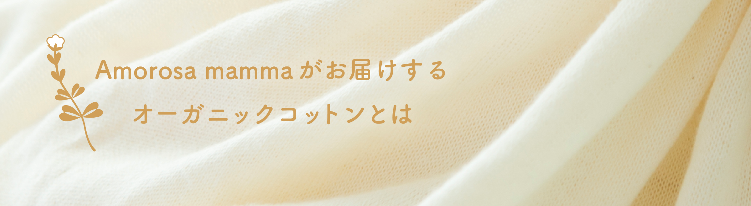 オーガニックコットンとは